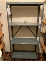 Metal shelving