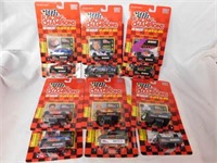 12 Racing Champions Nascar diecast w/ cards &