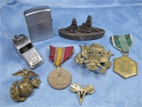 Vintage Badges Lighter & More All Shown