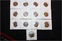 67 wheat pennies 1953