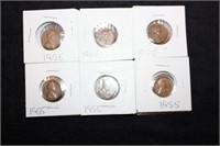 30 wheat pennies 1955
