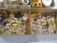 Elephant Themed Miniature & Costume Jewelry & Watc