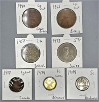 7 Pcs Foreign Coin