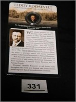 Teddy Roosevelt Commemorative Quarter Dollar