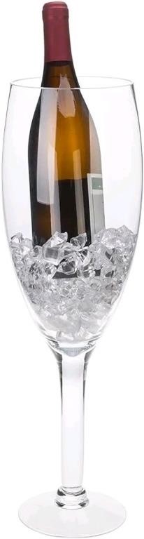 MyGift 20 Inch Oversized Wine Glass Vase, Decorati