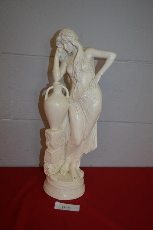 White Ceramic Statue "Rebecca"