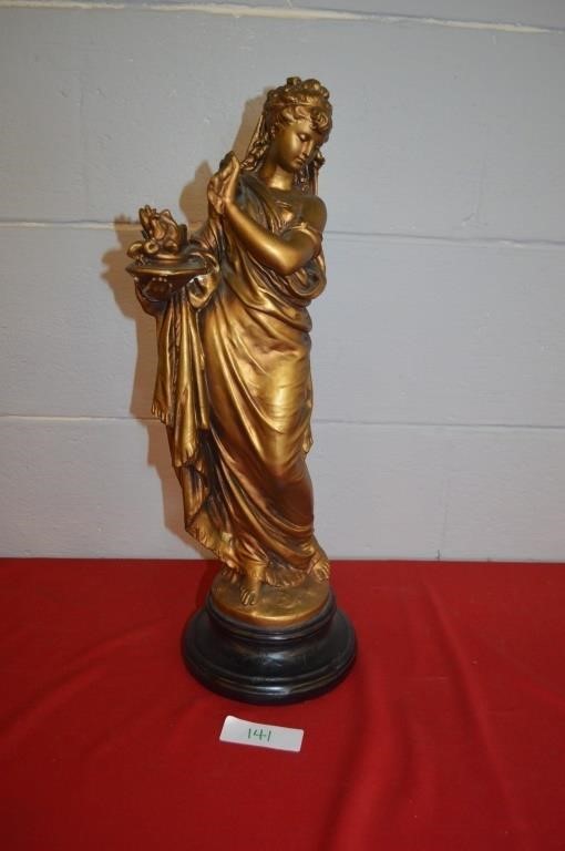 Gold Statue of Woman