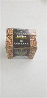 Partial box of Federal 22 long rifle