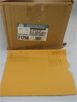 Kraft Brown Negative Preservers Envelopes 500/ct