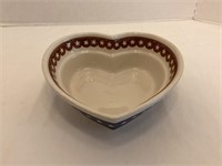 Boleslawiec Handmade Heart Shaped Dish