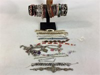 Costume jewelry - bracelets
