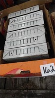 Metal Card File Box Lot