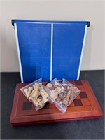 Franklin Tabletop Tennis and Chess Game Set