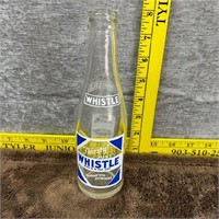 Vintage Whistle Soda Bottle