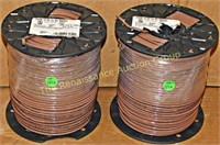 Two 500' Spools 10 AWG Stranded Copper Wire