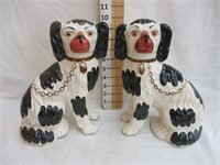Staffordshire 10" Dog statues