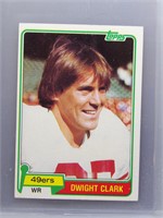 Dwight Clark 1981 Topps Rookie