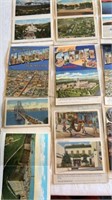 vintage new and used postcard booklets from New