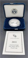 2011 American Eagle One Ounce Silver Proof Coin