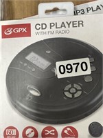 GPX CD PLAYER RETAIL $30