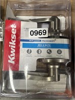 KWIKSET DOOR HANDLE RETAIL $30