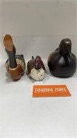 Wood Painted Duck Lot