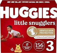 (N) Huggies Diapers Size 3- Little Snugglers Dispo