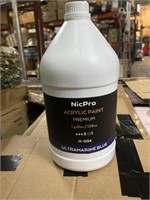 Nicpro Titanium White Color Acrylic Pour Paint