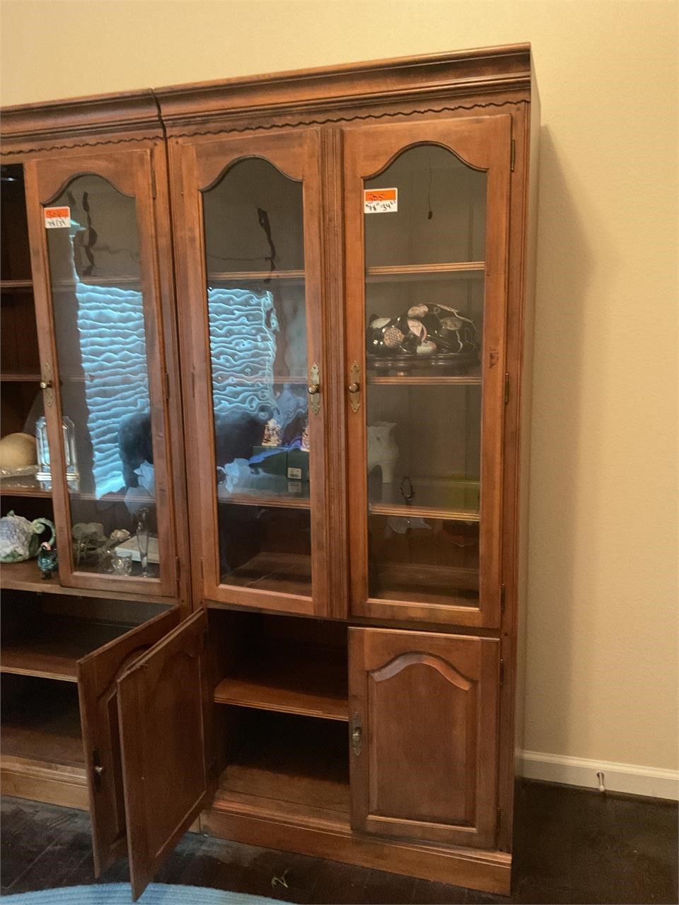 Ethan Allen Bookcase Display Cabinet