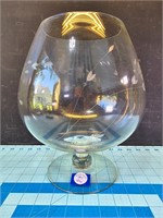 Giant brandy snifter / candle holder