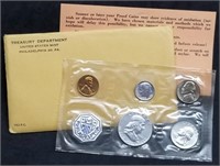 1961 US Mint Proof Set in Envelope