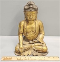 Cast Brass Buddha Eastern Figure