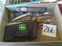 Collector Spoons / John Deere Stocking Cap Lot
