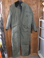 RefrigiWear Insulated Overall w/ Hood-Size X-Large