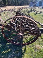 Antique Steel wheel Cultivator 3.1m x 2.8mm long