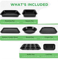 *Nutrichef Kitchen Oven Baking Pans