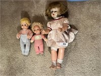 1960s Doll, 1981 Mattel Doll, & Blonde Boy Doll