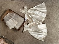 (2) Doll Bride Dress/Outfits