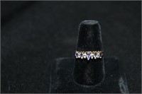 14kt Diamond & Tanzanite Ring