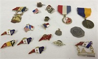 North Carolina Pins and Medals