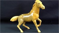 Vintage Mortens Studio metal Enamel Horse 9"