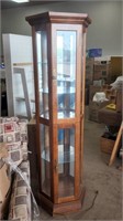 6ft Lighted Curio Cabinet