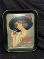 Collectable Coca Cola Metal Advertising Tray