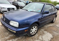 1996 VOLKS CABRIO WVWBB81E2TK021551 NO KEY