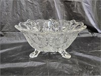 Early 1900s McKee Pressed Glass Bowl
