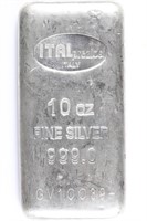 Silver 10oz Bar