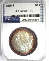 1879-S Morgan MS66 PL LISTS $700
