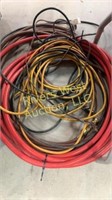 Assorted hoses and cords