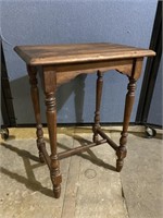 Antique Telephone Side Table 18"x12.5”x24”