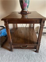 Wooden  end table